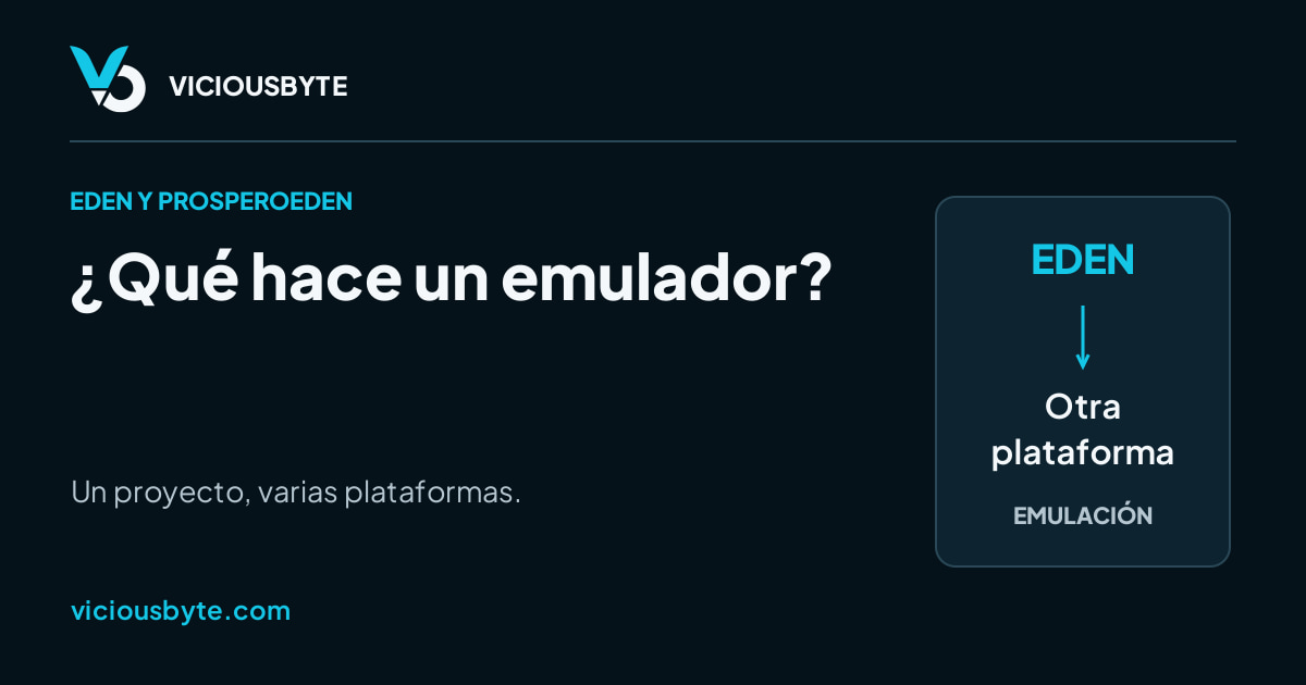 Eden y ProsperoEden: qué significa emular Switch en otros equipos